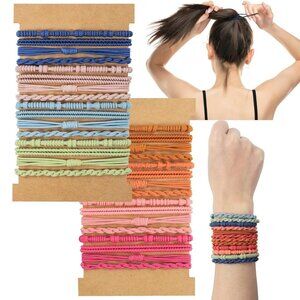 Luxury 32PCS Boho Hair Accessories - Durable No Damage Ties for Stylish Looks